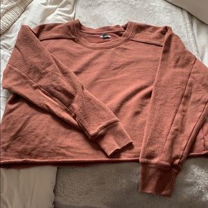 Aerie Cropped Beach Sweatshirt